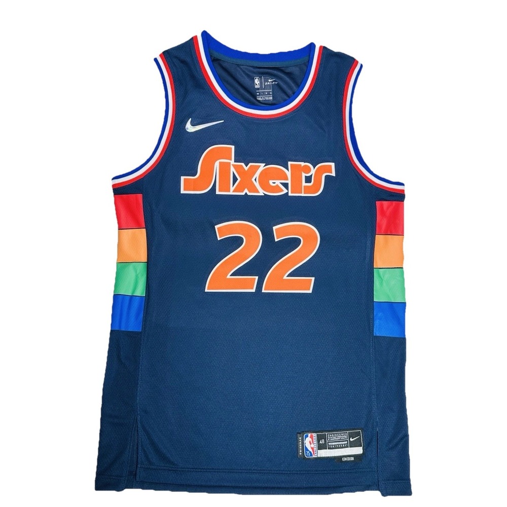 NIKE Philadelphia Sixers Edition 75th Swingman Matisse Thybulle #22 Size L 48